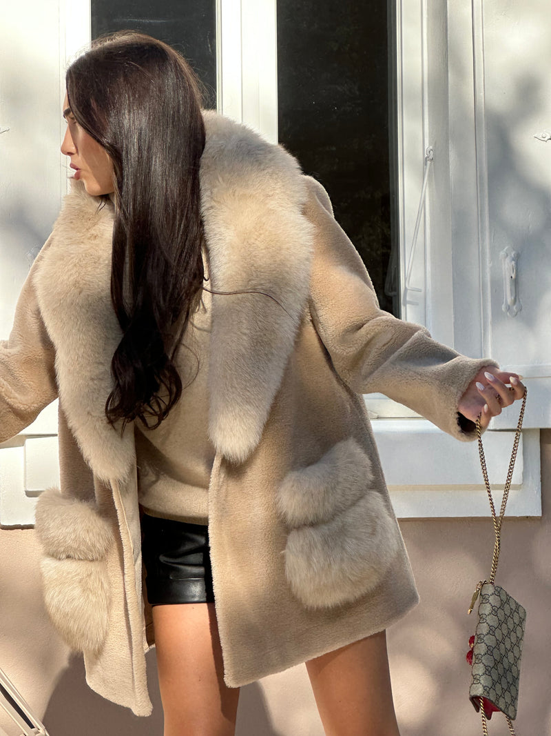 Le manteau Bella Beige