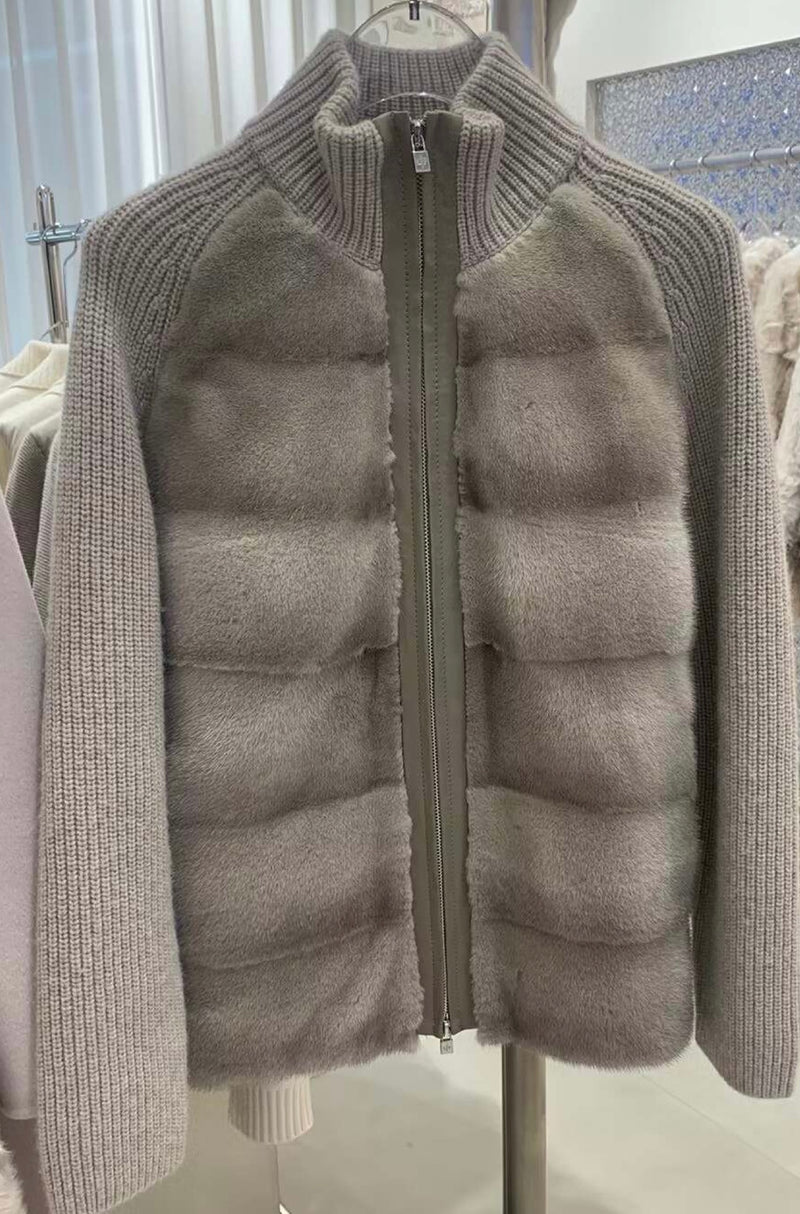 The Zermat Mink Gilet