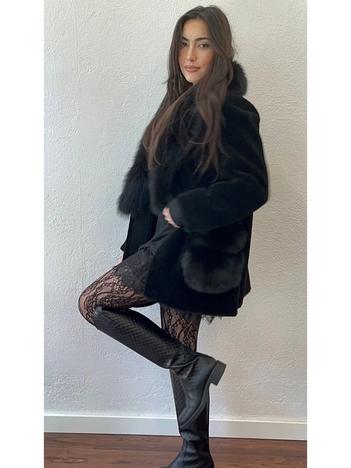 The Bella Coat Black