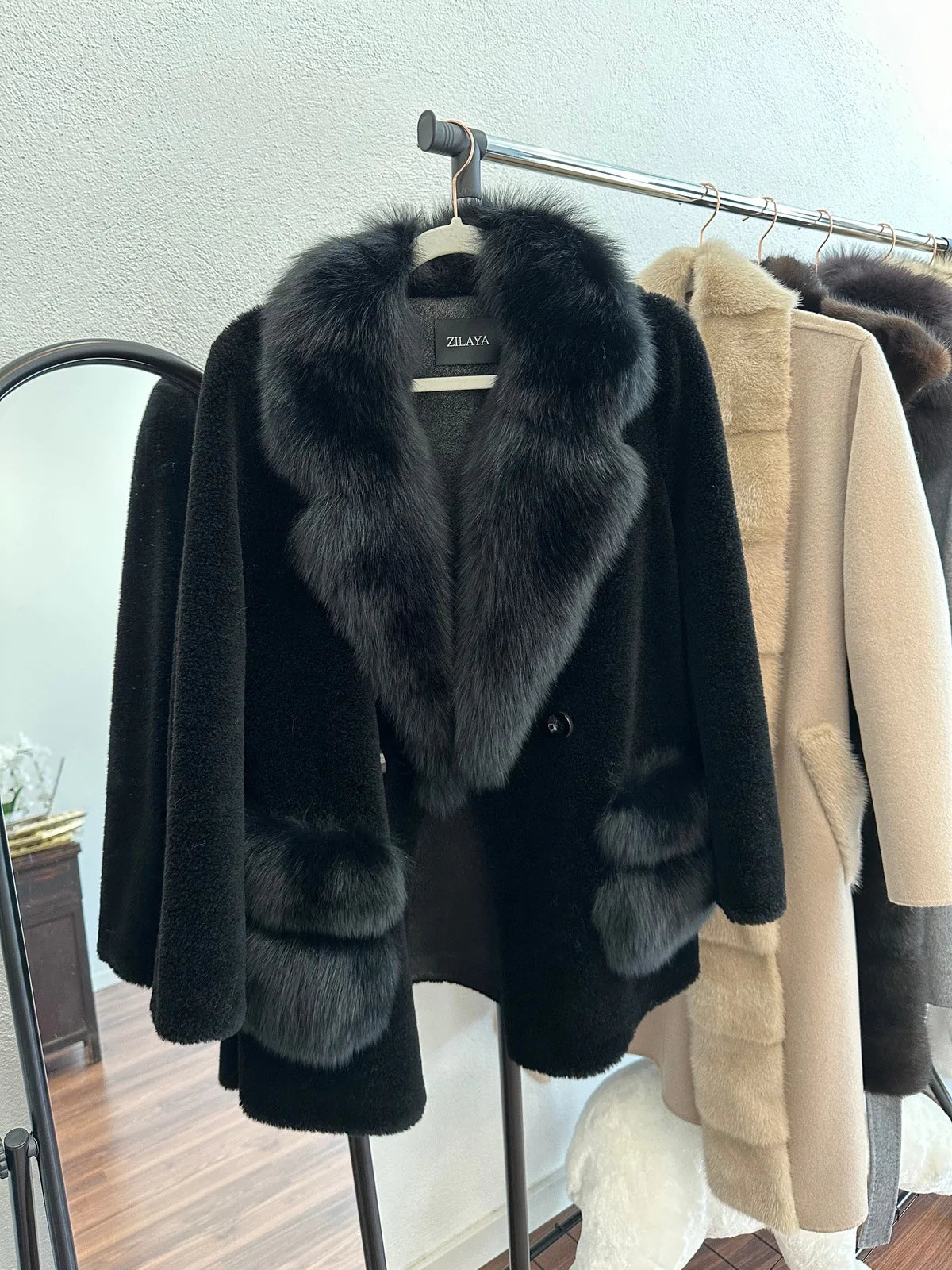 The Bella Coat Black