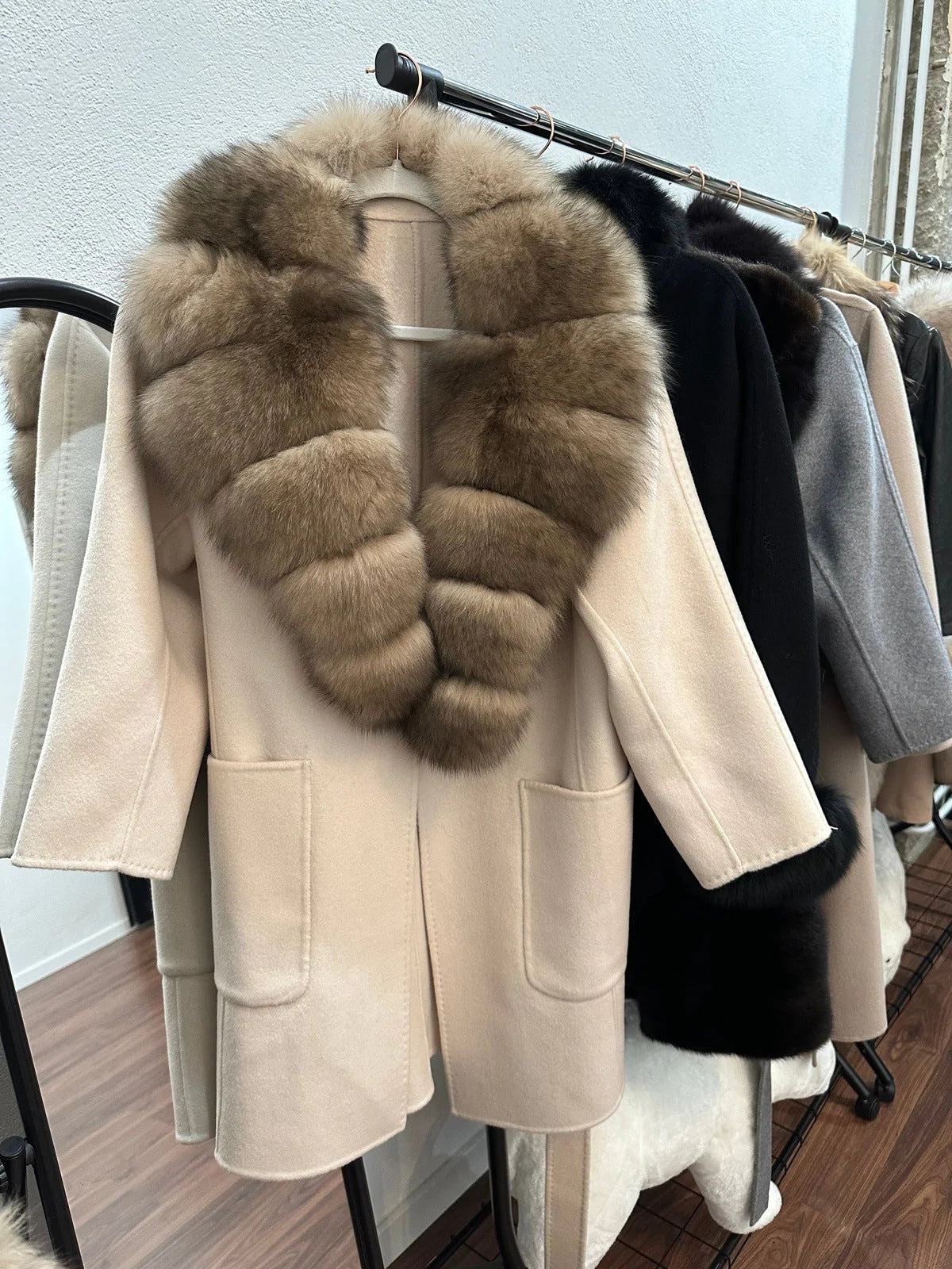 The London Coat Beige