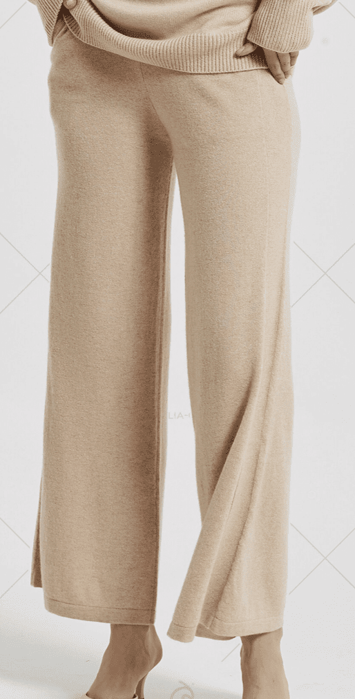 The Organic Cashmere Pants - Zilaya