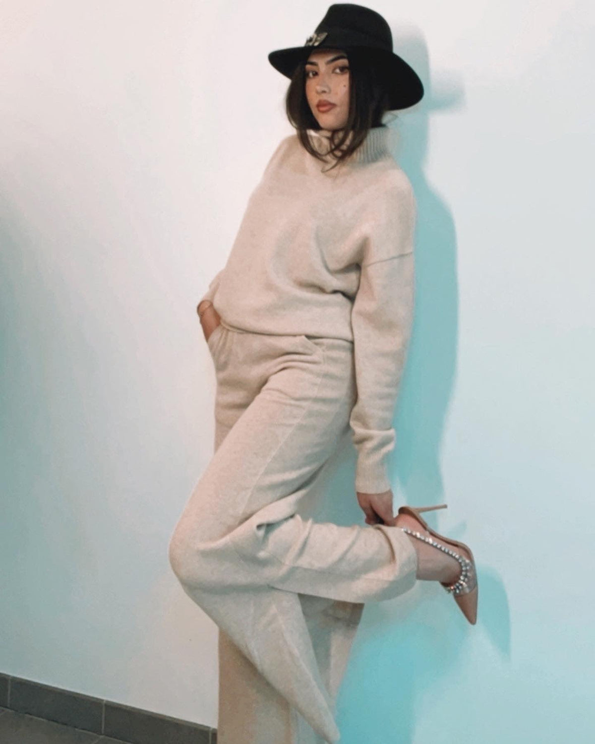 The Organic Cashmere Pants - Zilaya